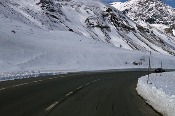 Großglockner Hochalpenstraße im September