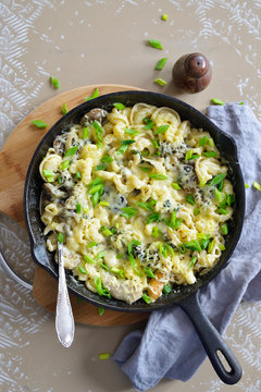 Casserole with cheese comfort food