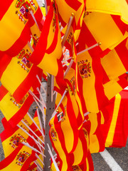Small spanish flags