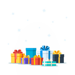 Set of gift boxes