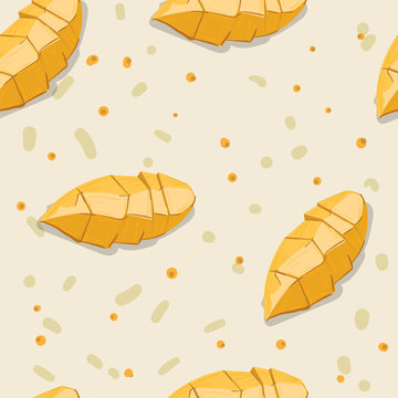 fruit pattern background graphic mango