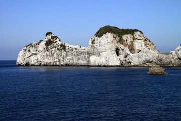 Naklejka premium 白崎海岸