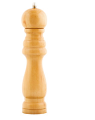 Wooden pepper hand mill