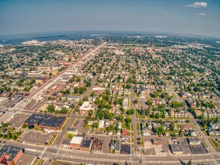 City of Superior on the Shores of Lake Superior