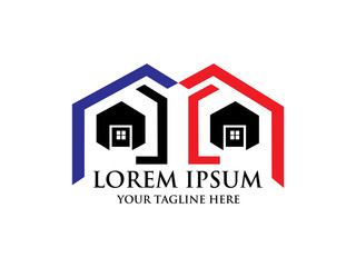 Fototapeta premium Real estate logo,home logo,house logo, property logo,building logo,vector logo template.