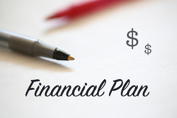 Financial Plan Conceptual Image