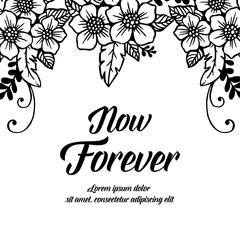 Floral Invitation elegant card vector Design