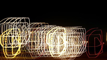 Fototapeta na wymiar Light abstract as background