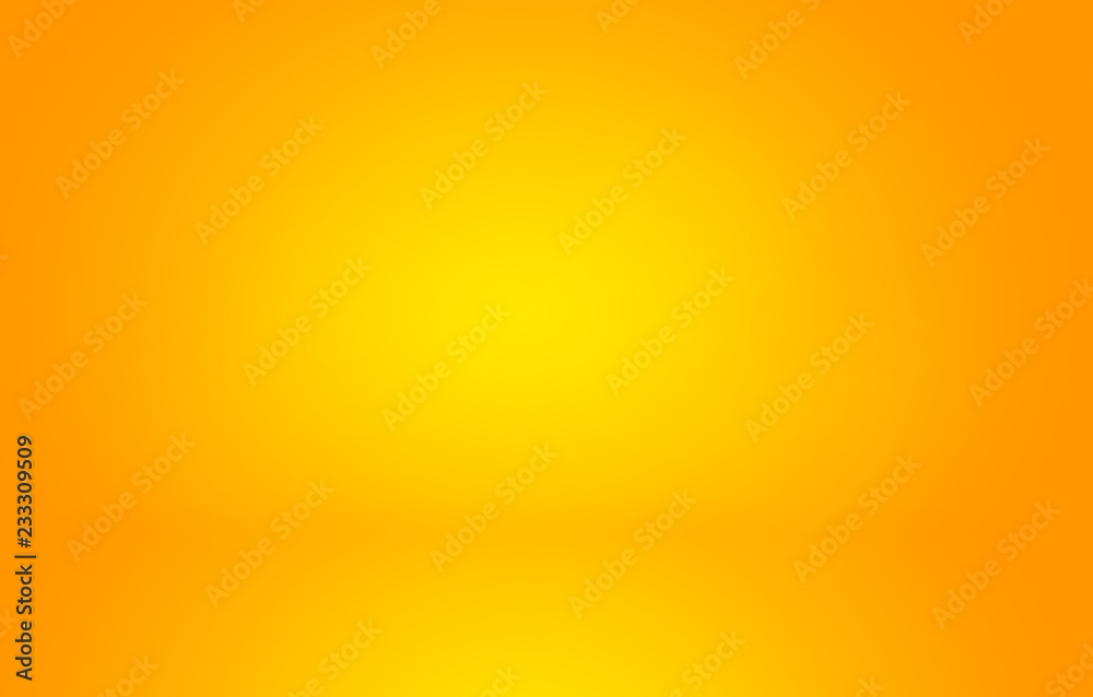 Sticker yellow gradient blurred abstract background