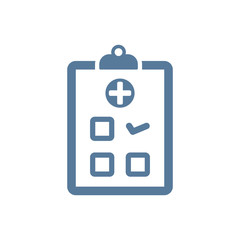 Medical Report Checklist Icon