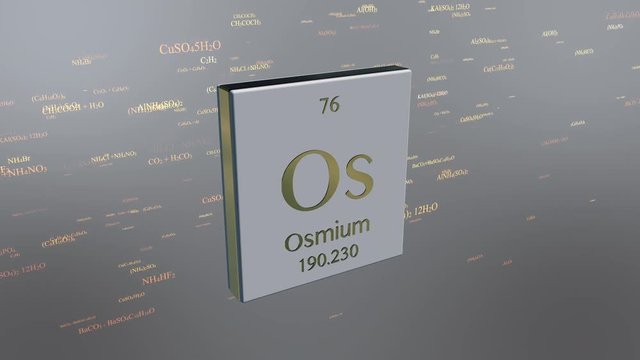 Osmium - animated element icon