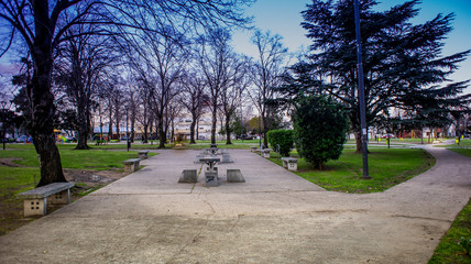 espacio verda en la ciudad