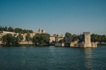 Fototapeta na wymiar Avignon, France old city