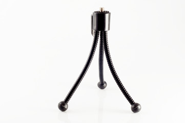 tripod on white background