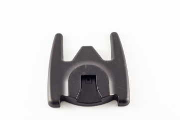 photo  blande on white background