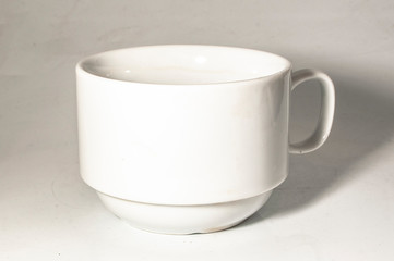 white coffee cup