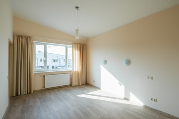 Interior, room in the house. 