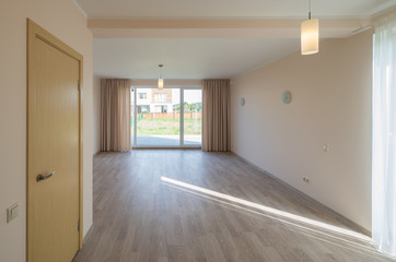 Interior, room in the house. 