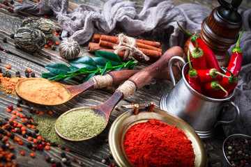 Spices and condiments for food