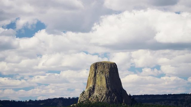 American National Monument Devils Tower Wyoming USA 