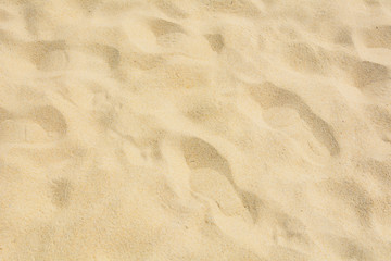 Fototapeta na wymiar Sand texture on the beach as background.