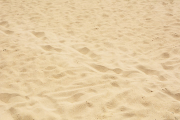 Fototapeta na wymiar Full Flame Closeup Sand On The Beach As Background