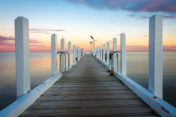 Obraz premium Jetty Dawn