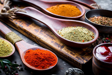 Spices and condiments for food
