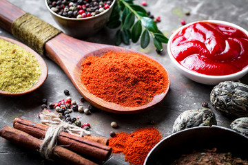 Spices and condiments for food
