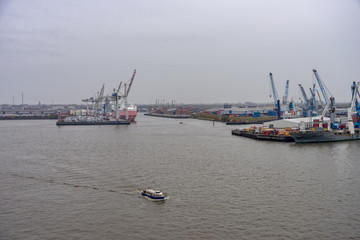 Fototapeta premium Port of Hamburg