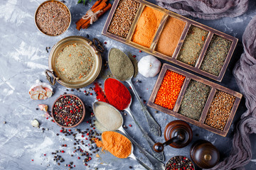 Spices and condiments for food