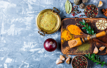 Spices and condiments for food