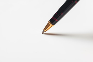 pen isolated on the white background with clipping path