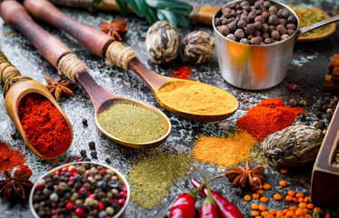 Spices and condiments for food
