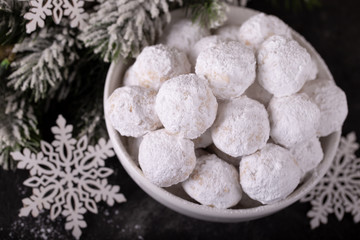 Fototapeta na wymiar Traditional Christmas cookies