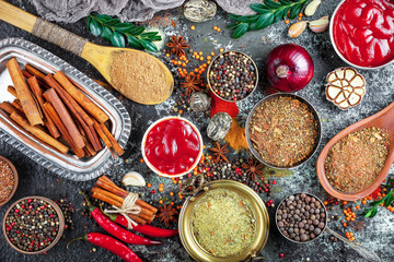 Spices and condiments for food
