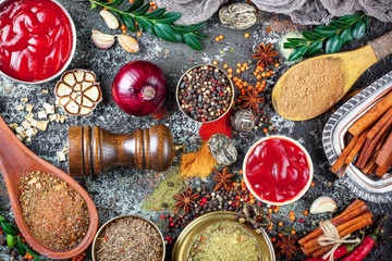 Spices and condiments for food