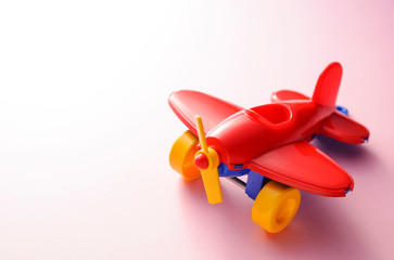 Toy red plane