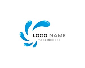 Water Splash logo vector