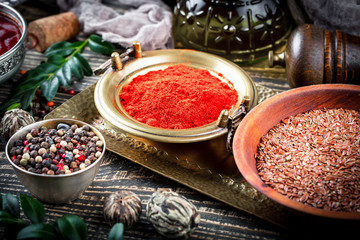 Spices and condiments for food