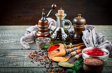 Spices and condiments for food