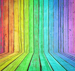 Сolorful wooden background