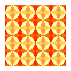 Arancione texture astratto concetto moderno illustrazione poligoni forma rombi stile grafica design geometrico sfondo stampa tessile mosaico mattonella vettoriale decorazione stoffa tappezzeria