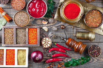 Spices and condiments for food