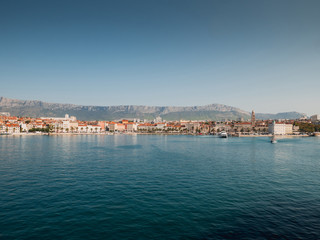 Fototapeta na wymiar Split city waterfront
