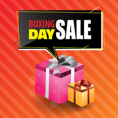 boxing day sale banner background
