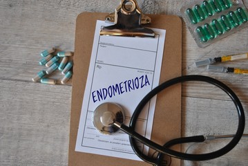 Endometrioza - obrazy, fototapety, plakaty
