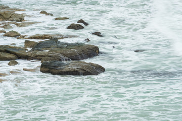 Rocks and Sea  - Phuket  island ,Thailand