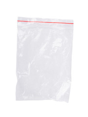 Plastic bag zipper