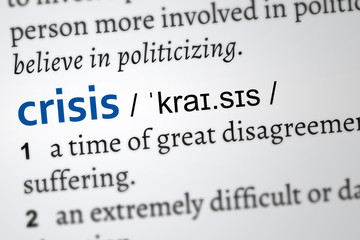 crisis dictionary definition